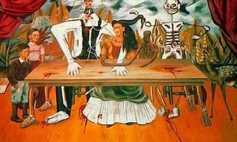 Reaparece «La mesa herida» la obra perdida de Frida Kahlo