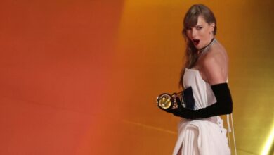 Taylor Swift rompe récord en la entrega de los Grammy 2024
