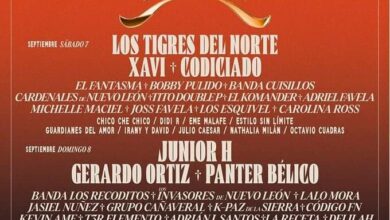 Revelan el cartel del Festival Arre 2024; incluye a Los Tigres del Norte y Junior H