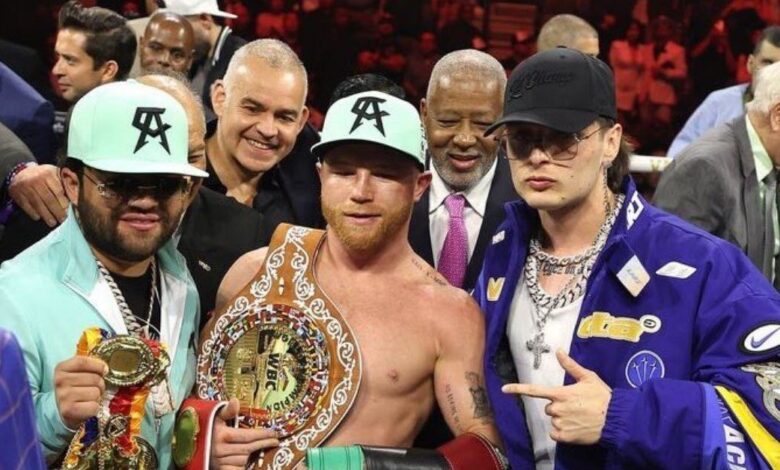 Peso Pluma, Reik, Conriquez y Mijares se presentaron en la pelea de Canelo Álvarez y Jaime Munguía