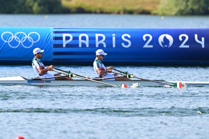 París 2024: México califica a semifinales en remo doble