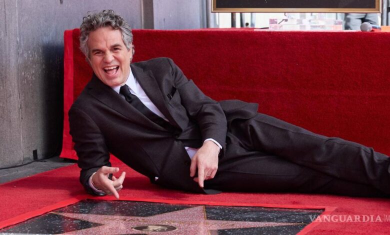 Mark Ruffalo, recibe estrella en el paseo de la fama de Hollywood