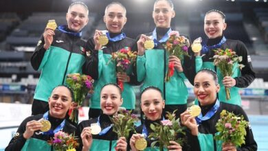 México obtiene el segundo de oro en natación artística en la Copa del Mundo de París