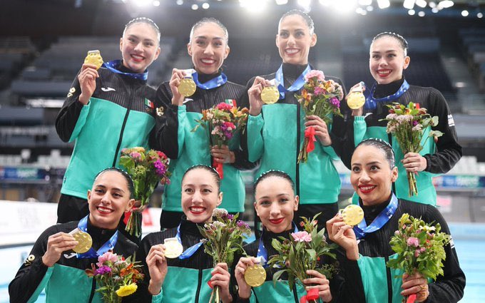 México obtiene el segundo de oro en natación artística en la Copa del Mundo de París