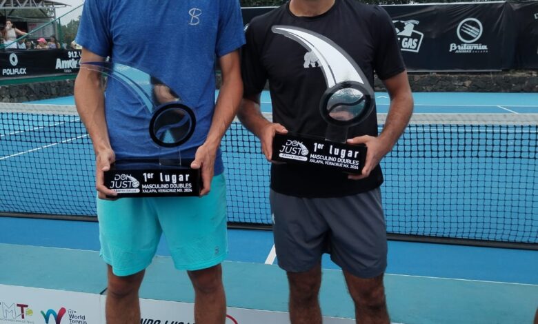 Rubio y Schachter ganan los dobles del Abierto Don Justo