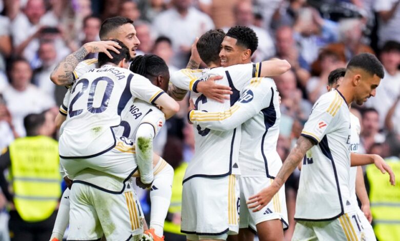 Real Madrid campeón de LaLiga tras vencer 3-0 a Cádiz