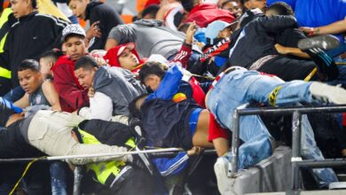 Aficionados protagonizan riña en partido de futbol en Colombia